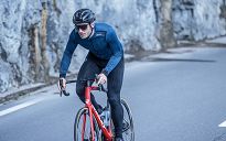 Bluza rowerowa Rogellii CORE z oddychającymi bokami, ciemnoniebieska - 9