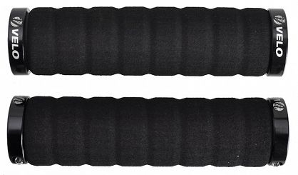 Chwyty kierownicy Velo Pro-X VLG-847AD3 129mm, pianka