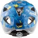 Kask rowerowy dziecięcy Alpina XIMO,  BLUE HANDS - 3