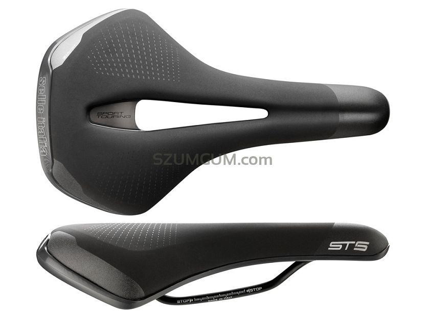 Siodło SELLE ITALIA SPORTOURING ST 5 FLOW L (id match L2), Fec Alloy Rail, Light Gel, 403g
