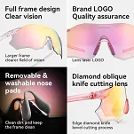 Okulary fotochromowe Rockbros SP359 - transparent purple - 5