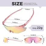 Okulary fotochromowe Rockbros SP359 - transparent purple - 9