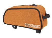 Wodoodporna torebka na ramę Rockbros TL004 Rod to Sky - pomarańczowa - 8