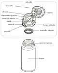   Mobilny termokubek Thermos 0,6L - stal nierdzewna - 6
