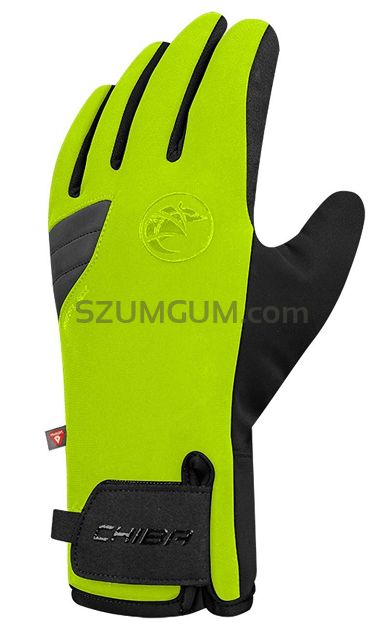 CHIBA Rękawiczki BIOXCELL WARM WINTER II - zółte fluo