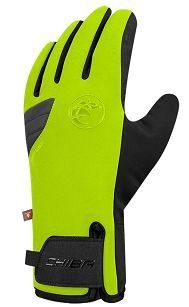 CHIBA Rękawiczki BIOXCELL WARM WINTER II - zółte fluo