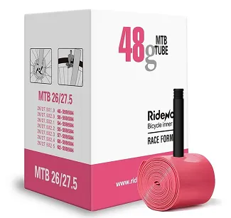 Dętka RideNow TPU MTB 26–27,5×1,9–2,5″ – AV 45 mm (Auto/Schrader), 48 g