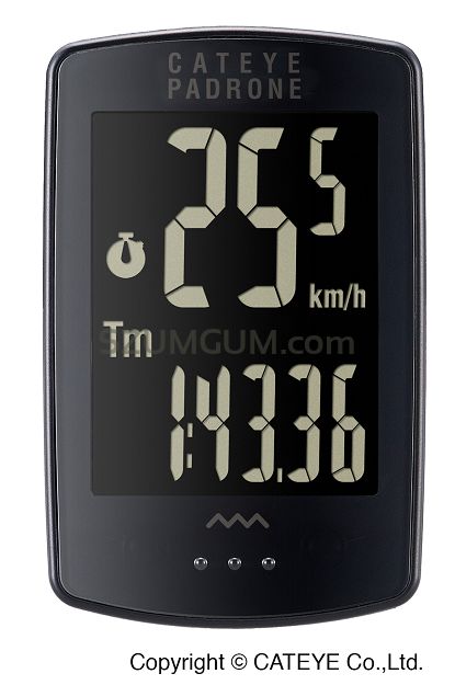 Licznik rowerowy PADRONE STEALTH CC-PA100W - wyswietlacz LCD