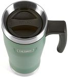 Wodoszczelny termokubek z uchwytem Thermos ICON 470ml - zielony - 2