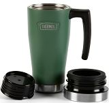Wodoszczelny termokubek z uchwytem Thermos ICON 470ml - zielony - 4