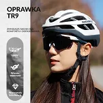 Okulary z fotochromem Rockbros SP323 - zielone z jasną soczewką - 4