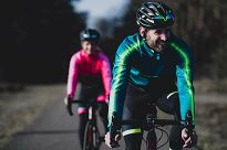 Ultralekki kask rowerowy Rogelli TECTA czarno-odblaskowo-żółty - 9