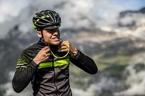 Ultralekki kask rowerowy Rogelli TECTA czarno-odblaskowo-żółty - 13