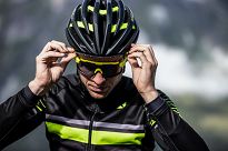 Ultralekki kask rowerowy Rogelli TECTA czarno-odblaskowo-żółty - 14