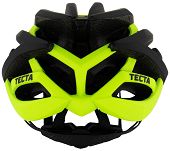 Ultralekki kask rowerowy Rogelli TECTA czarno-odblaskowo-żółty - 2