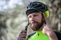 Ultralekki kask rowerowy Rogelli TECTA czarno-odblaskowo-żółty - 5