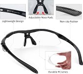Okulary rowerowe Rockbros 10143 fotochromowe UV400 - czarne - 10