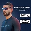 Okulary rowerowe Rockbros 10143 fotochromowe UV400 - czarne - 8
