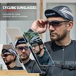 Okulary rowerowe Rockbros 10143 fotochromowe UV400 - czarne - 6