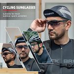 Okulary rowerowe Rockbros 10143 fotochromowe UV400 - czarne - 6