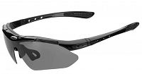 Okulary rowerowe Rockbros 10143 fotochromowe UV400 - czarne