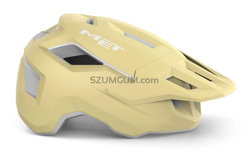 Kask młodzieżowy MET Shelter Youth - yellow matt