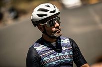 Sportowe okulary polaryzacyjne Rogelli VENTRO POLARIZED z wymiennymi szkłami, białe - 2