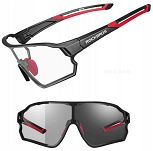 Okulary sportowe Rockbros 10135 - z fotochromem i wkładkami optycznymi. - 2