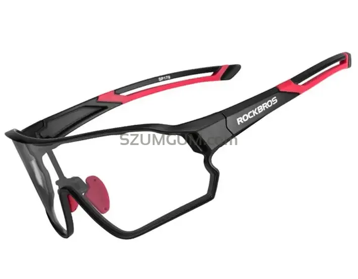 Okulary sportowe Rockbros 10135 - z fotochromem i wkładkami optycznymi.