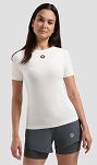 Funkcjonalne podkoszulki termiczne - Rogelli CORE II / 2 sztuki / białe / unisex - 4