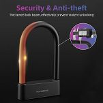 Inteligentna Blokada U-lock na odsick palca - Rockbros 818 - 4