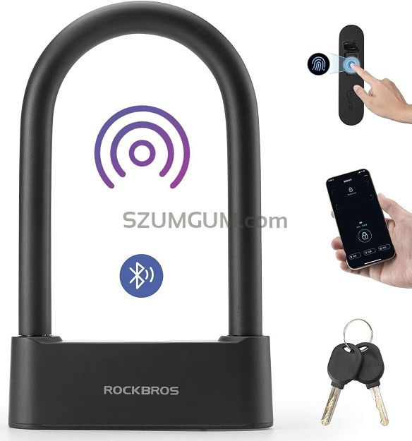 Inteligentna Blokada U-lock na odsick palca - Rockbros 818