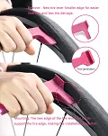 RideNow Tire Lever – wytrzymałe nylonowe łyżki do opon - 9
