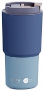 Kubek termiczny 650ml - Asobu Pick Me Up - pastel blue
