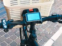 Kosz rowerowy przedni Bellelli Plaza E-BIKE, śliwkowy - 6