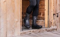 Wodoodporne, neoprenowe ochraniacze na buty Rogelli ARTIC, czarne - 5