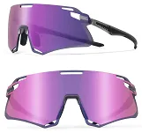 Okulary Rockbros SP318 HD - purple/transparent grey - 2