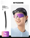 Okulary Rockbros SP318 HD - purple/transparent grey - 4