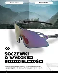 Okulary Rockbros SP318 HD - purple/transparent grey - 6