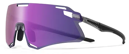 Okulary Rockbros SP318 HD - purple/transparent grey