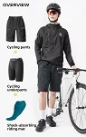 Szorty rowerowe Rockbros YPK048 - 2