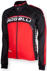    Rogelli ANCONA - kurtka rowerowa - 003.305 red/black/whit Rozmiar S