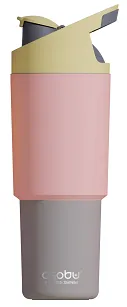 Kubek termiczny Asobu Cosmic 960ml - pastel peach orange