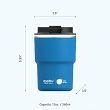 Asobu Coffee Express Tumbler Kubek termiczny 360ml blue - 6