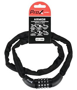 Zamknięcie łańcuchowe na szyfr Prox Armor 764 - 3,5x900mm