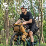 Ultralekki wodoodporny worek kompresyjny Qunature Bikepacking 6L lub 12L - white - 12