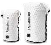 Ultralekki wodoodporny worek kompresyjny Qunature 63D  Bikepacking 6L l 12L - white - 2