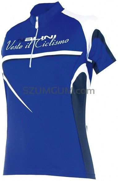 Koszulka rowerowa damska Nalini Sassolite - niebieska, wysoka jakość -  S i XL