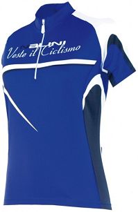 Koszulka rowerowa damska Nalini Sassolite - niebieska, wysoka jakość -  S i XL