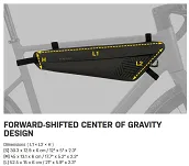 Torba pod ramę Topeak Midloader DryBag S 2L - 10